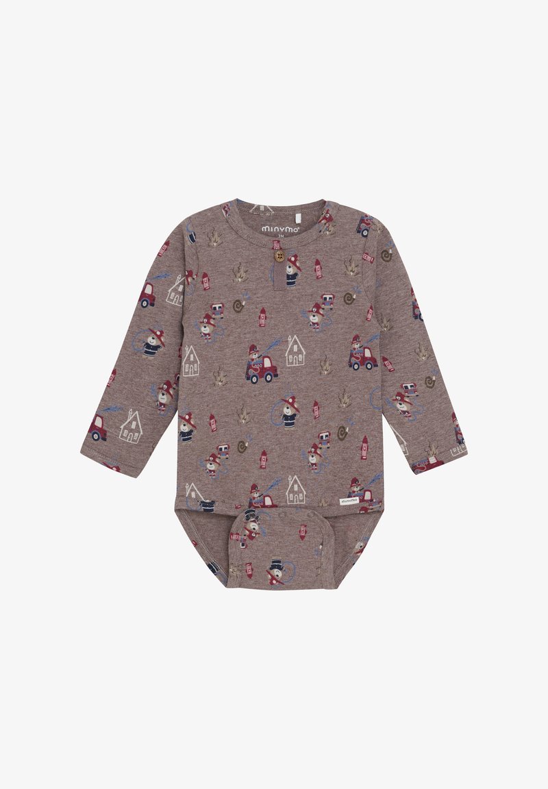 Minymo Body - dark brown melange