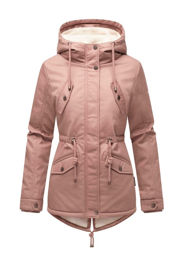 MANOLYA - Wintermantel - terracotta