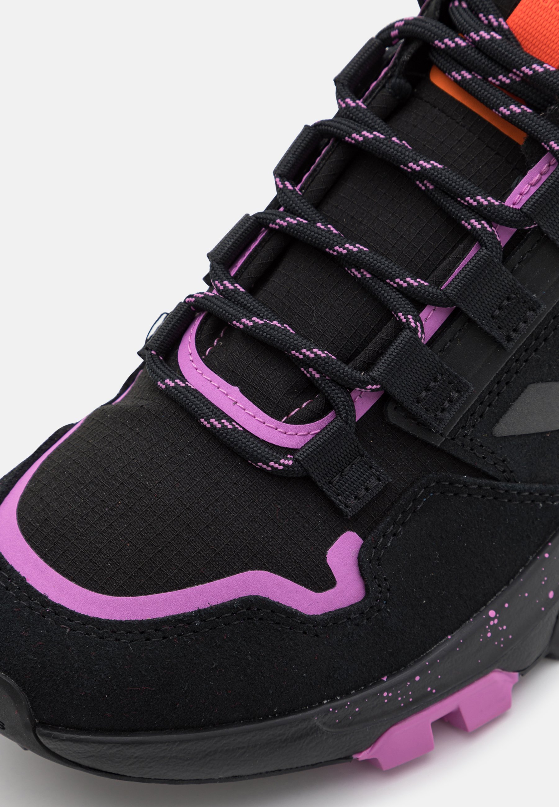 adidas Performance TERREX HIKSTER W - Hiking shoes - core black/pulse  lilac/black - Zalando.de