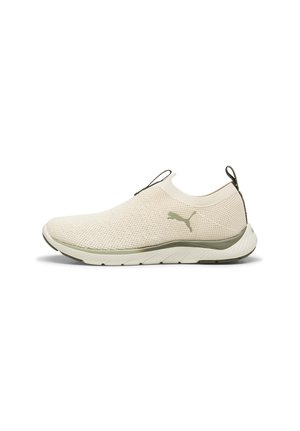 Puma, Laufschuh Straße - warm white dark loden