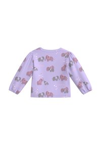 s.Oliver IM SLIM FIT MIT ALL-OVER - Langarmshirt - lavendel