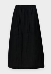 FROWN SKIRT - Jupe trapèze - black