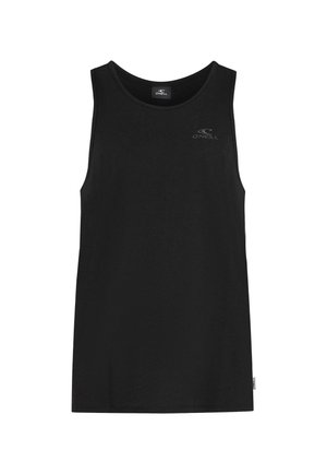 Sort tanktop lavet af blød bomuld. Har rund halsudskæring og et lille O'Neill-logo på brystet. Simpelt, afslappet design uden mønstre.