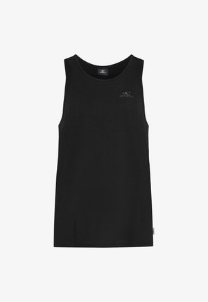 Sort tanktop lavet af blød bomuld. Har rund halsudskæring og et lille O'Neill-logo på brystet. Simpelt, afslappet design uden mønstre.