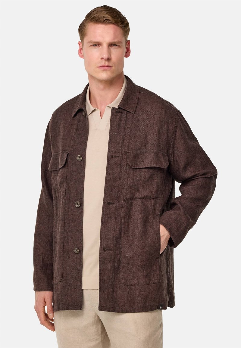 Boggi Milano - Short coat - brown, Enlarge