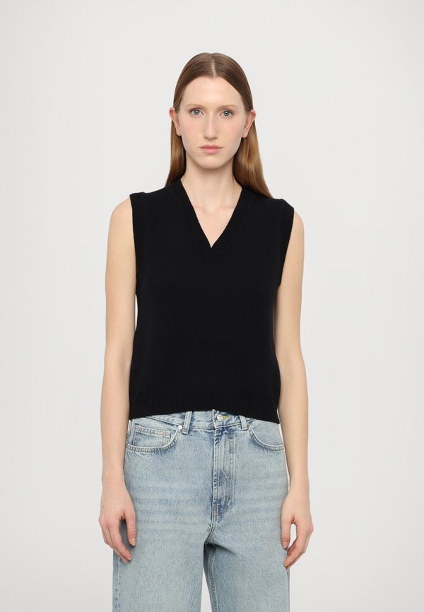 URBAN - Waistcoat - fantasia nero