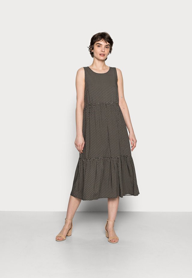 WORTA GEOMETRIC - Kjole - black