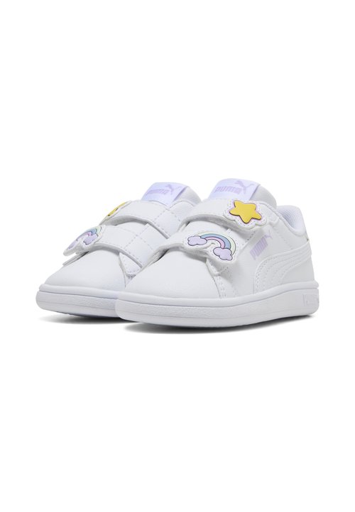 PUMA SMASH 3.0 BADGES V INF UNISEX - Baby shoes - white-light lavender — foto 2