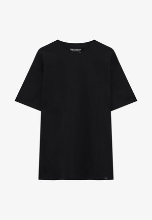 SHORT SLEEVE - Jednoduché tričko - mottled black