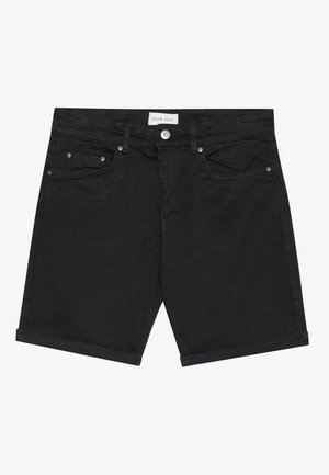 Jeansshorts - black denim