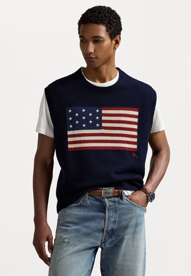 Polo Ralph Lauren - SLEEVELESS - Jersey de punto - hunter navy, Ampliar