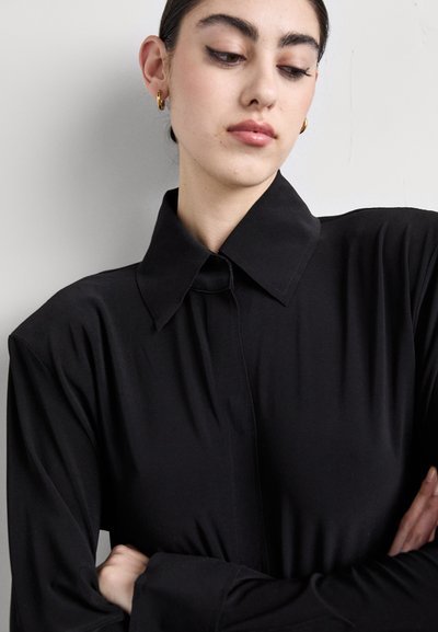 Norma Kamali SHOULDER PADS - Chemisier - black