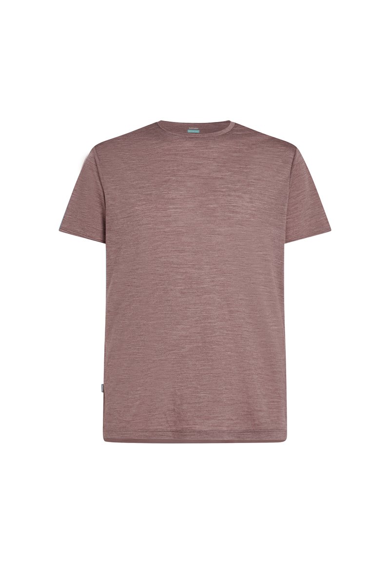 icebreaker MER 125 COOL-LITE SPHERE III SS - Basic T-shirt - carob hthr