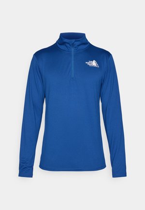 The North Face 1/4 ZIP GRAPHIC - Langarmshirt - estate blue