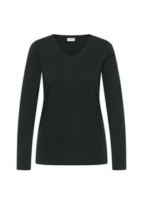 V-NECK  - Top s dlouhým rukávem - grün