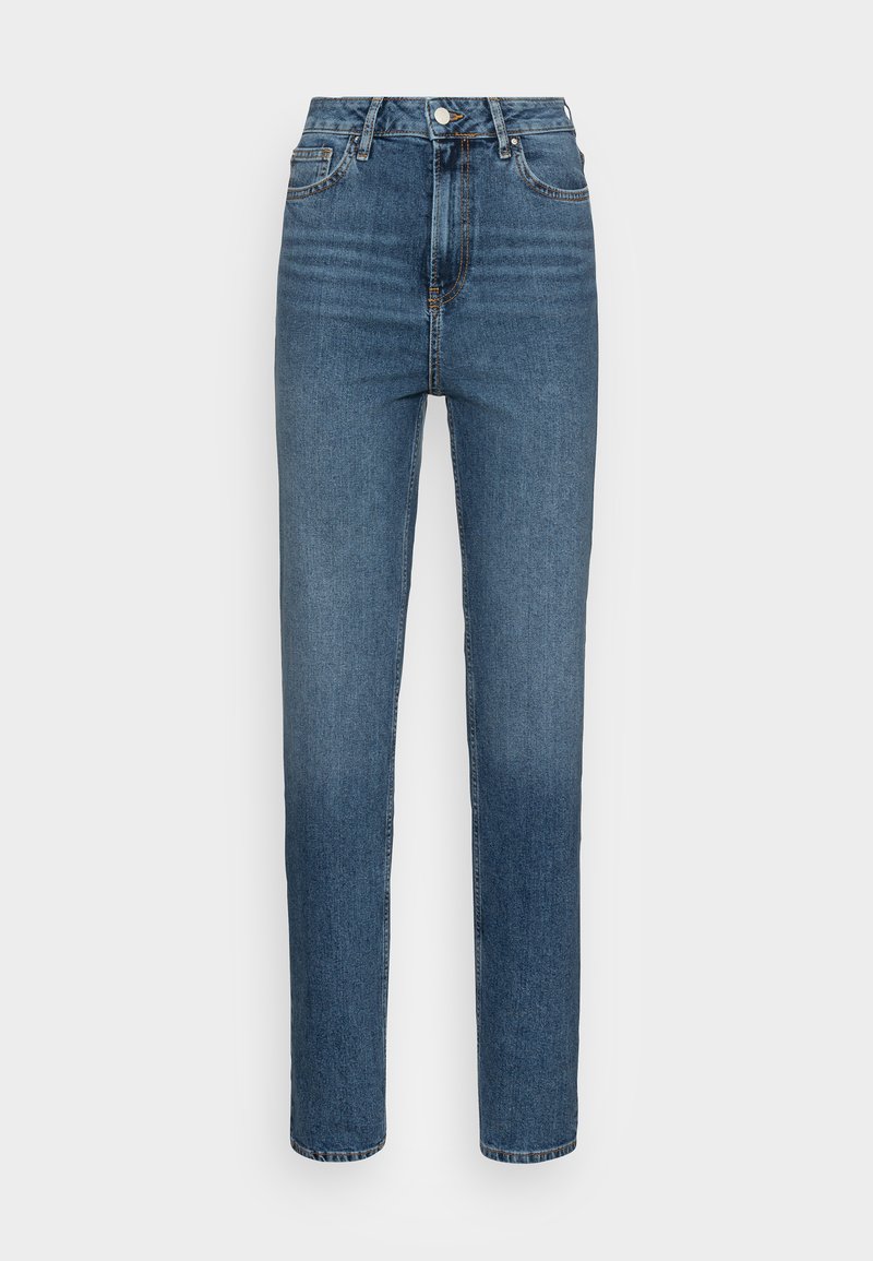 Even&Odd Tall Straight leg jeans blauw denim/bluedenim