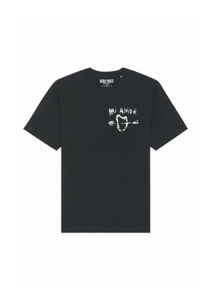 UNISEX HEAVYWEIGHT   - T-shirt print - black
