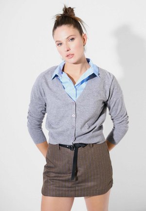 MERINOS - Cardigan - grigio