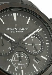 Jacques Lemans LITHIUM-IONEN AKKU - Chronograph - schwarz