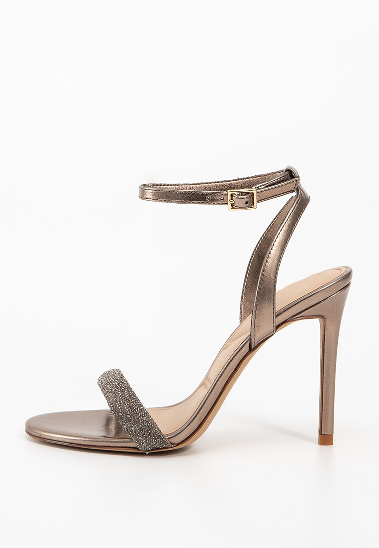 ALDO Sandalen met hoge hak koper