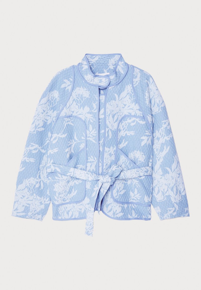 MUNTHE Lichte jas lichtblauw MUNTHE Lichte jas lichtblauw