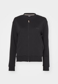 BOSS ZIP JACKET - Pyjamashirt - black