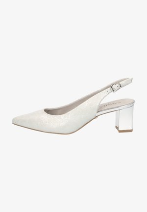 Caprice, Classic heels - lt gr. snake