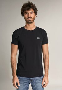 Salsa Jeans PALM  SLIM - Camiseta básica - Black