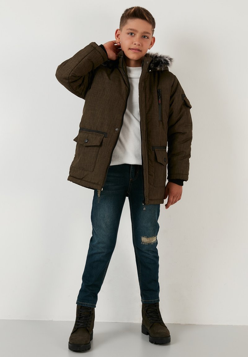 LELA REGULAR - Winter coat - khaki