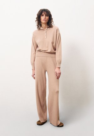 FRNCH Pantalon classique - camel