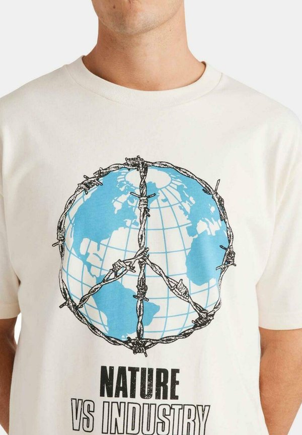 GLOBAL - Print T-shirt - natural4