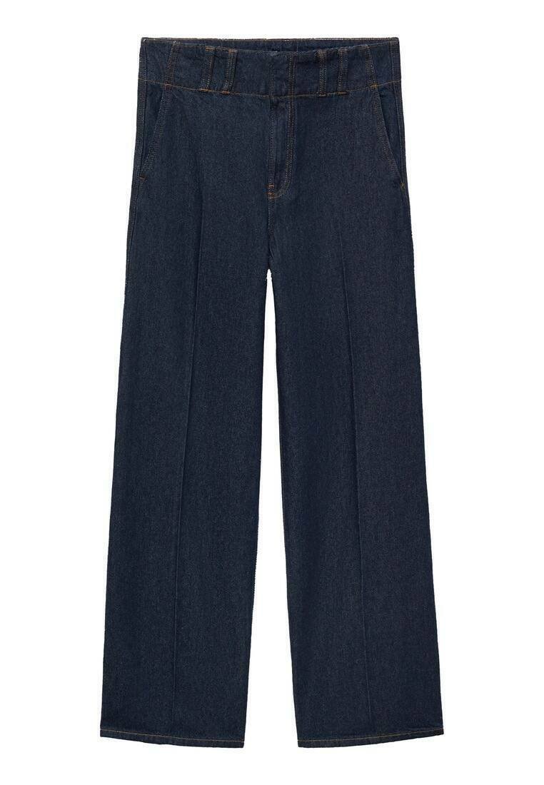 Mango Straight leg jeans blauw