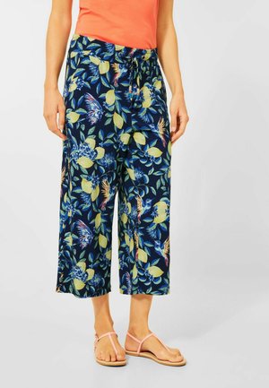 LOOSE FIT MIT WIDE LEGS - Shorts - blau