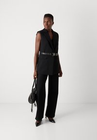 DKNY FUEN AERO  - Strukirani kaput - black