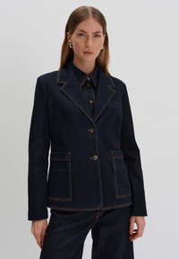 someday. NIARA - Giacca di jeans - dark rinsed blue