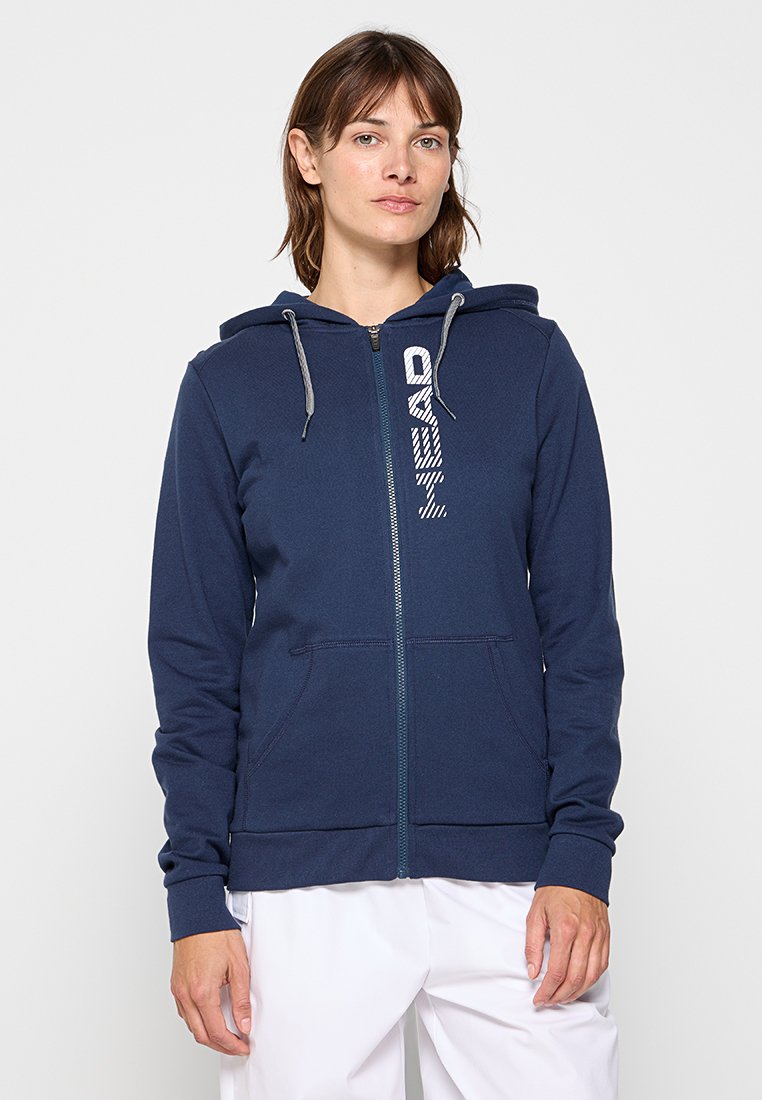 Head Sweater met rits donkerblauw