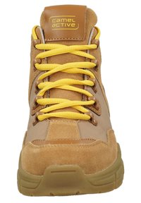 camel active TRAIL - Lace-up ankle boots - tan