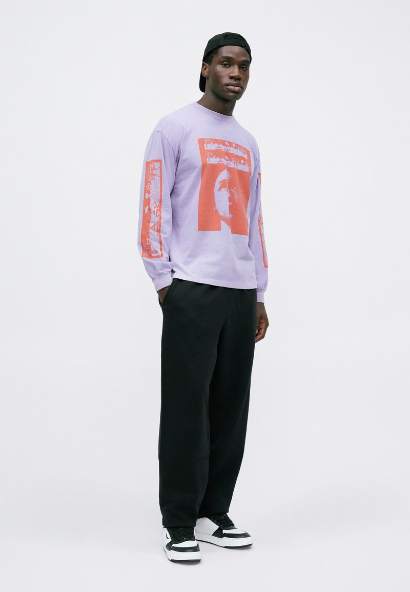 Aries WING DINGS UNISEX - Tops ar garām piedurknēm - purple