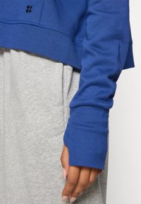 Sweaty Betty AFTER CLASS HOODY - Felpa con cappuccio - flux blue