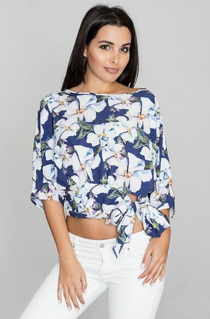 Blouse - blue