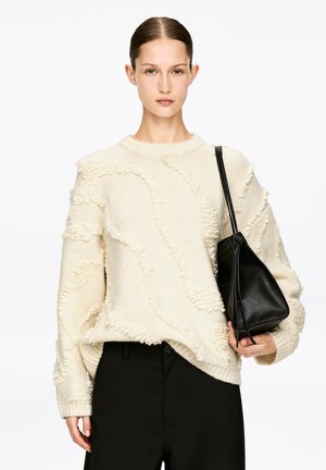 Strickpullover - off white