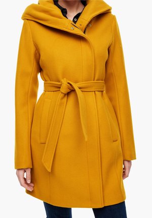 s.Oliver Halflange jas - dark yellow
