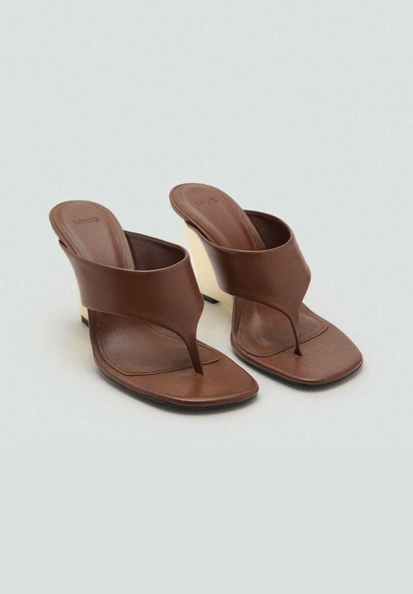 CONTRAST - T-bar sandals4