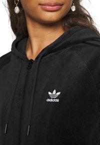 adidas Originals Tröja med dragkedja - black