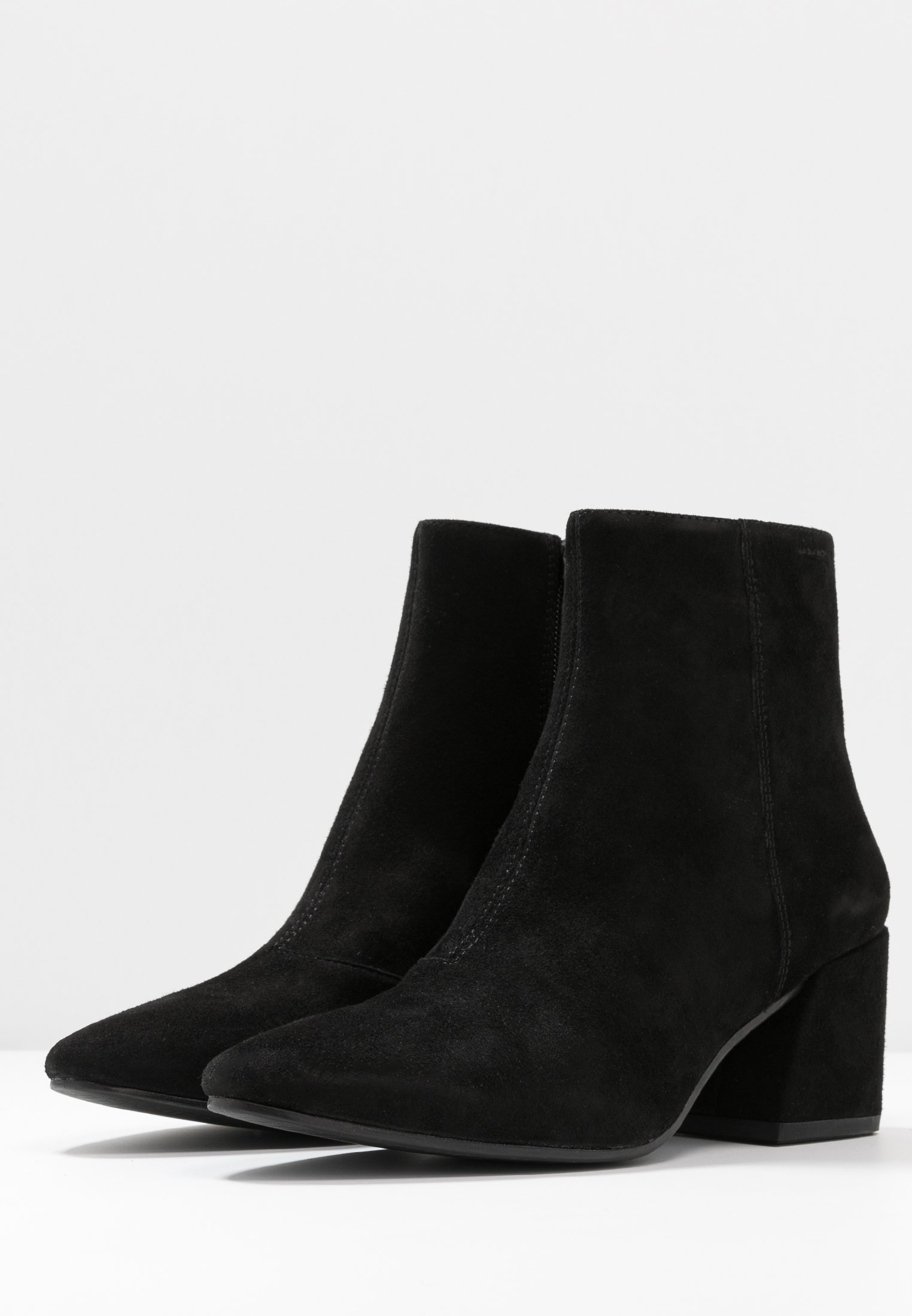 vagabond olivia black leather ankle boot