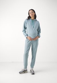 Anna Field MAMA SET - Jersey con capucha - mottled green