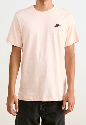 T-shirt basic - mottled apricot