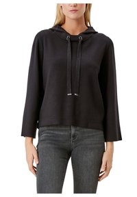 s.Oliver BLACK LABEL Felpa con cappuccio - black
