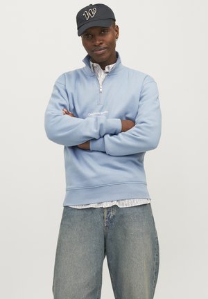 JORVESTERBRO QUARTER ZIP - Sweatshirt - mountain spring