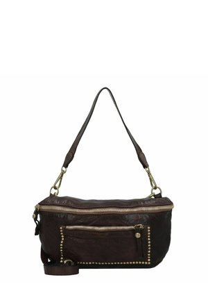 NICOLE  32 CM - Borsa a mano - moro